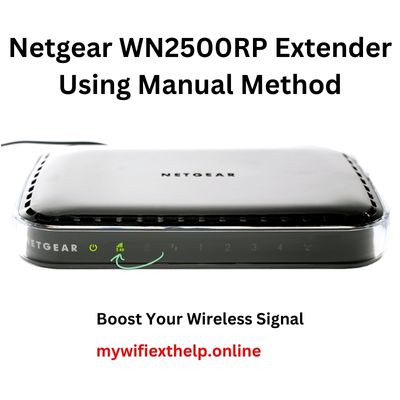 Installation of Netgear WN2500RP wifi range extender