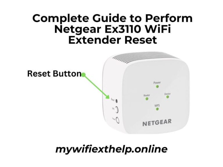 NETGEAR Ex3110 Extender